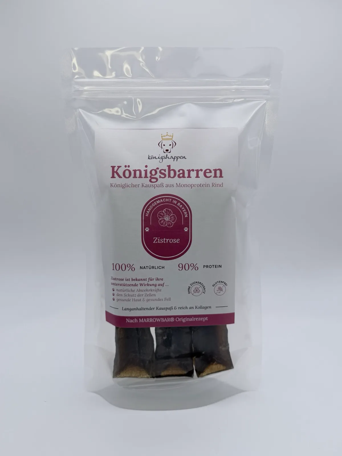 Königsbarren Zistrose – Kollagen-Kaustange vom Rind — Kollagen-Kaustange Rind