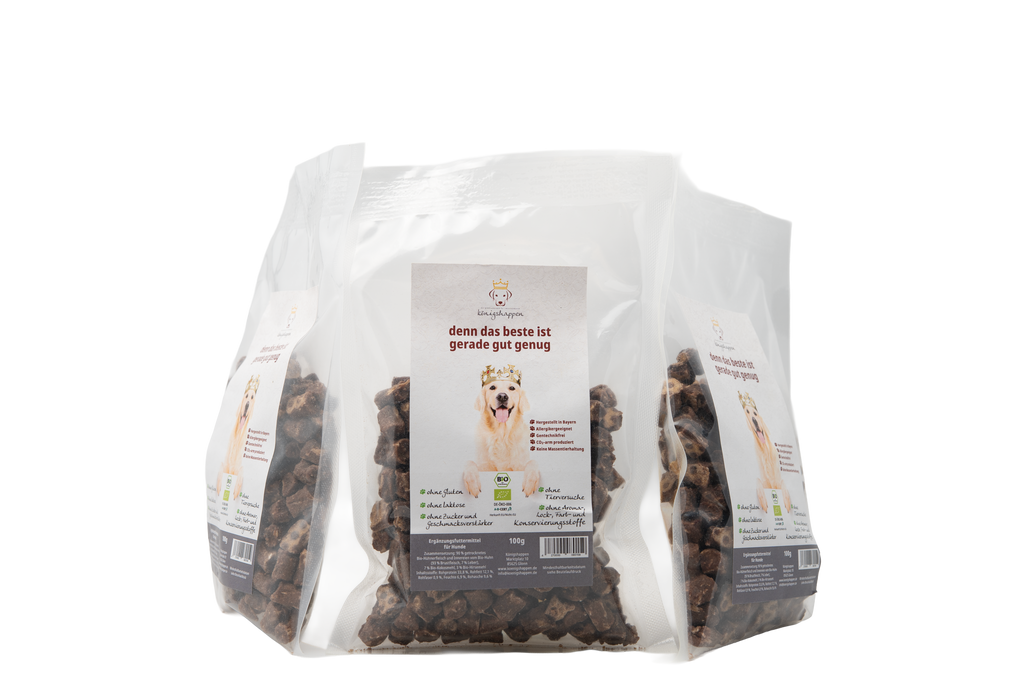 100g Königshappen BIO-Huhn