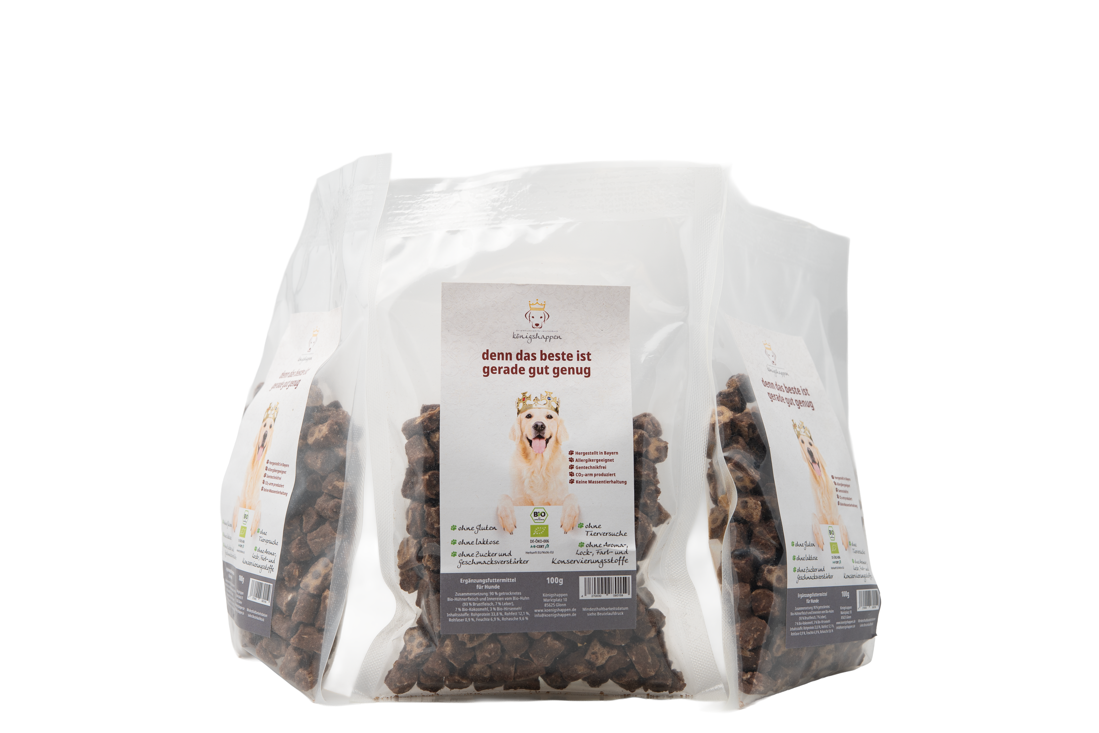 100g Königshappen BIO-Huhn