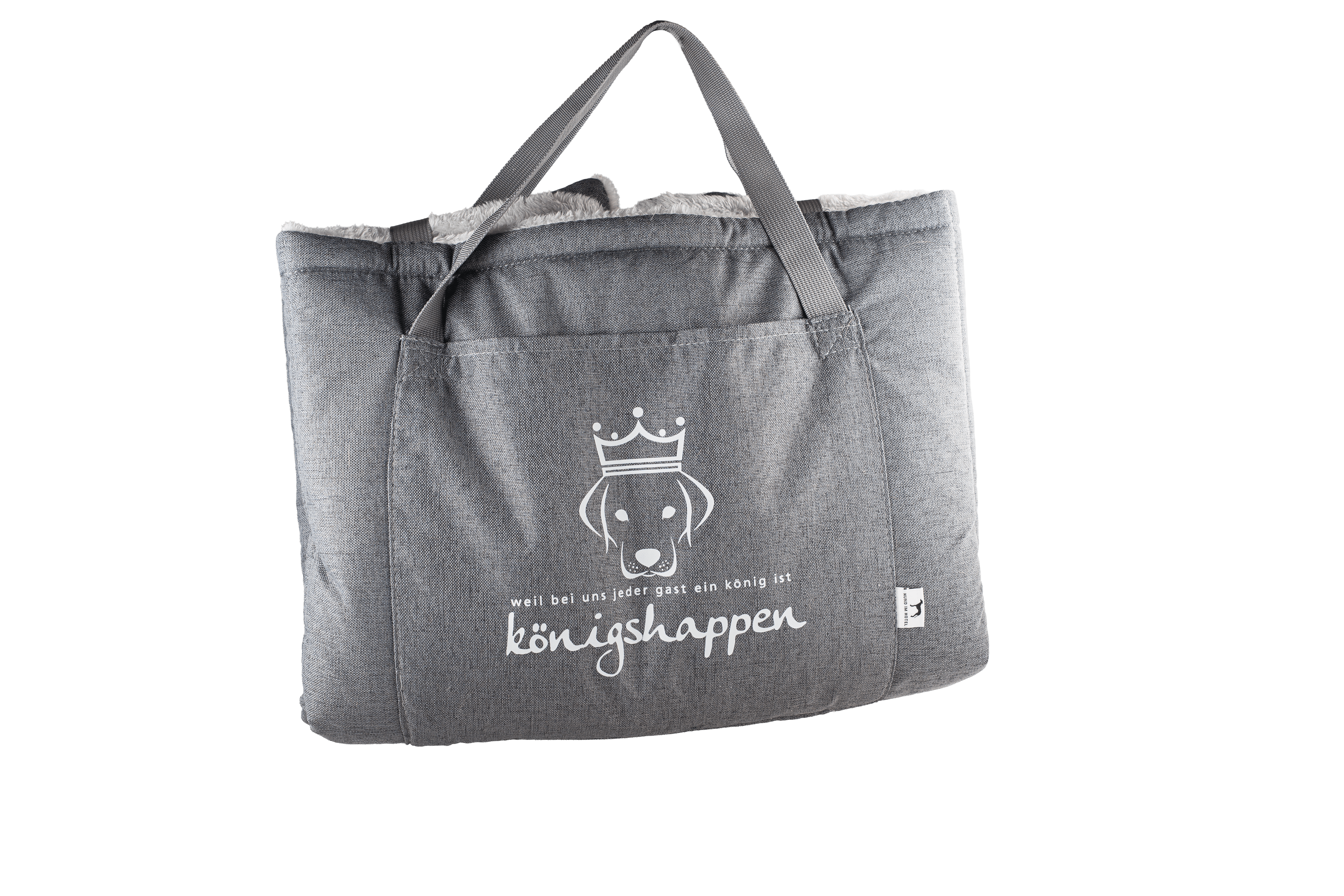 Hotel- und Restaurantdecke Königshappen, grau / weiß