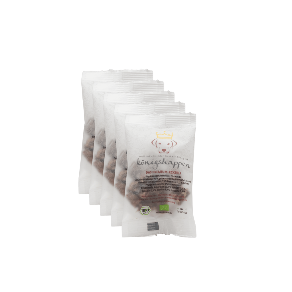 50 x 10g organic dog treats