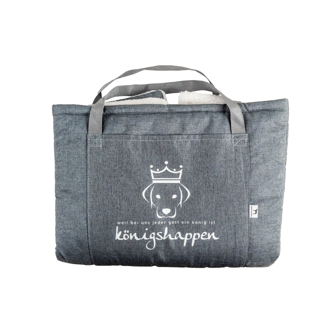 Hotel- und Restaurantdecke Königshappen, grau / weiß